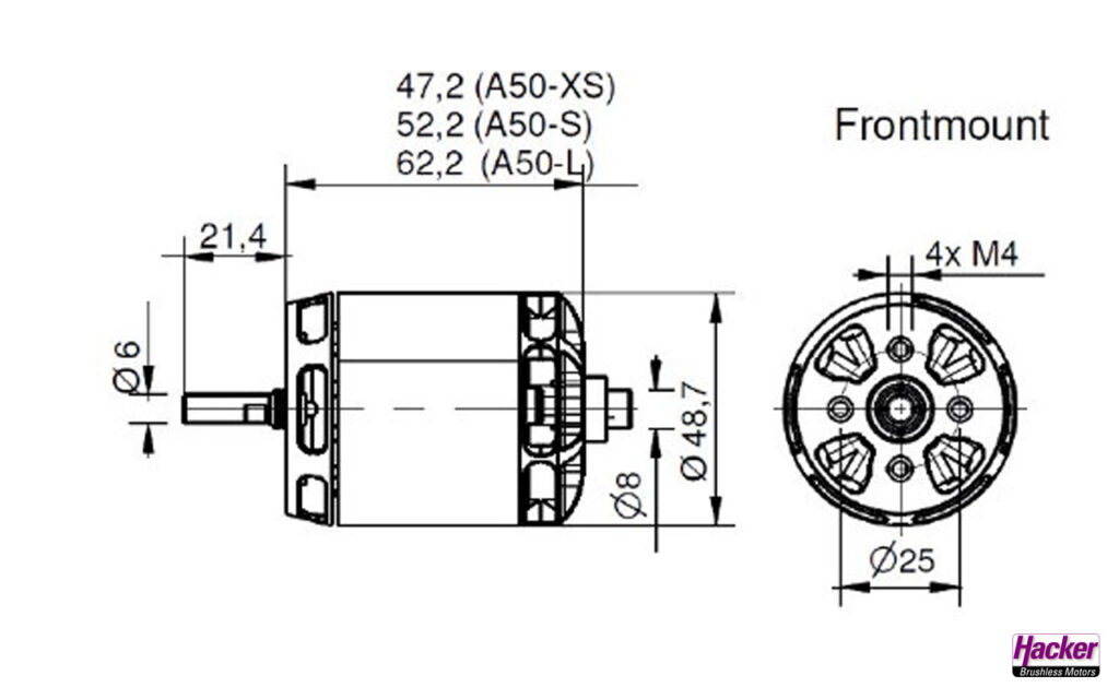 HACKER A50-14L V4 OUTRUNNER MOTOR