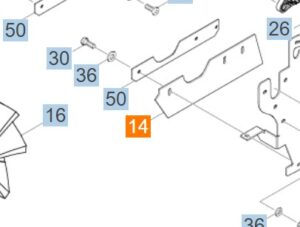 SPRUTBESKYTTELSE VENSTRE KM75/40 KÄRCHER