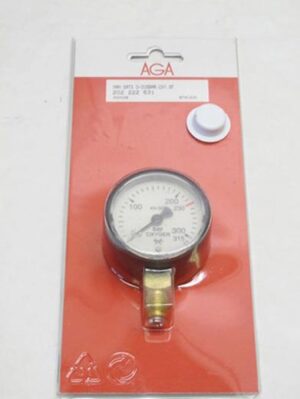 v02_8BC7250C9A5FD1E669D61C2BAFC6B8AA.jpg MANOMETER OKSYGEN - FLASKETRYKK 0-315 BAR - AGA 300038