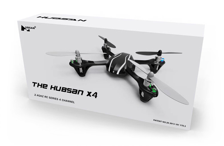 HUBSAN H107L X4 MINI QUAD 70X70MM RTF