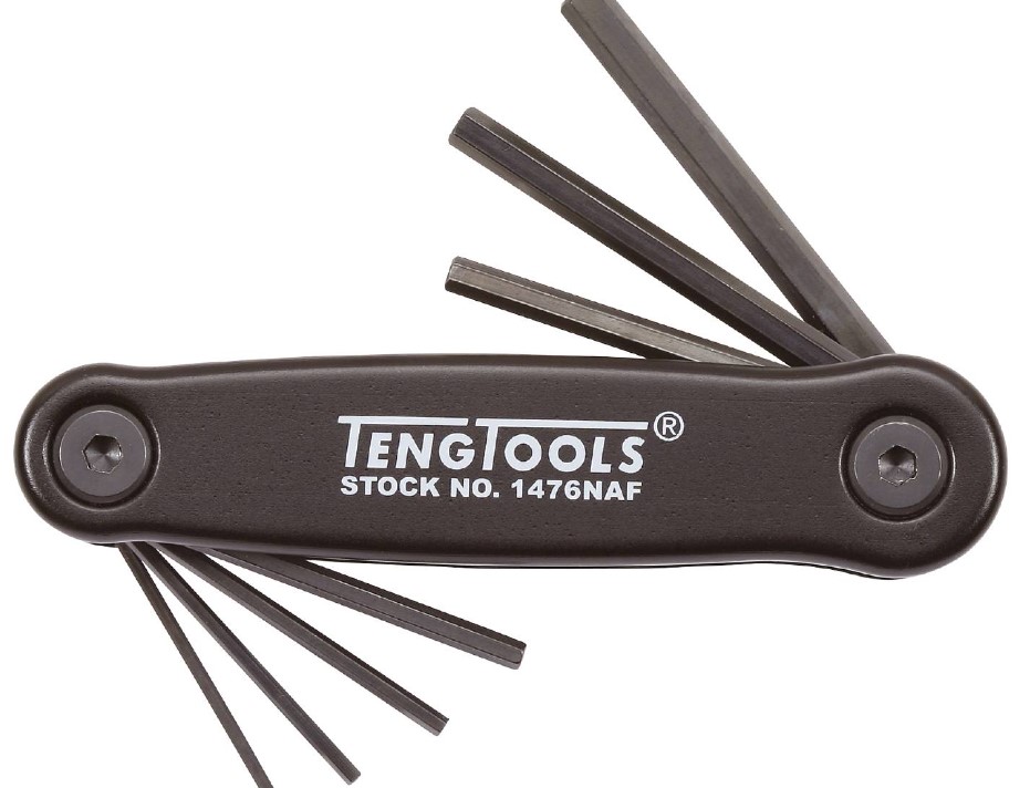 SEKSKANTNØKKEL TOMME 1/16-7/32 - UNBRAKO 1476NAF - TENG TOOLS