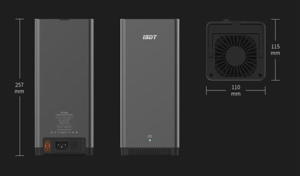 ISDT SP3060 SMART POWER 1800W 60A - Bilde 4