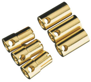 5.5MM BULLET CONNECTOR  (3) - CASTLE CREATION