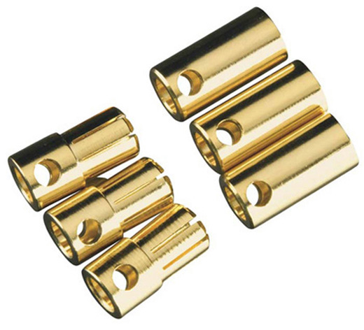 5.5MM BULLET CONNECTOR (3) - CASTLE CREATION