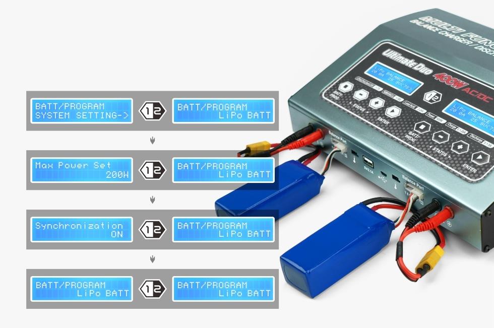 ULTIMATE DUO 400W SKYRC 100123-02