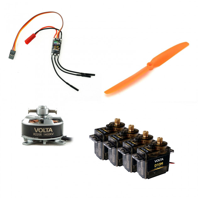 FULL KIT CRACK FOKKER RCF TILBEHØRSETT