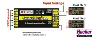 JETI DUPLEX CENTRAL BOX 100