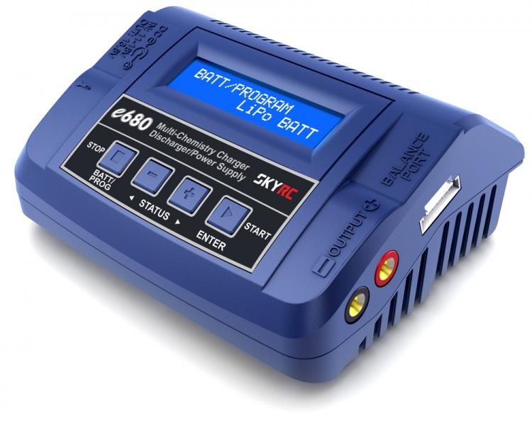 SKYRC E680 80W 220/12V COMPUTERLADER