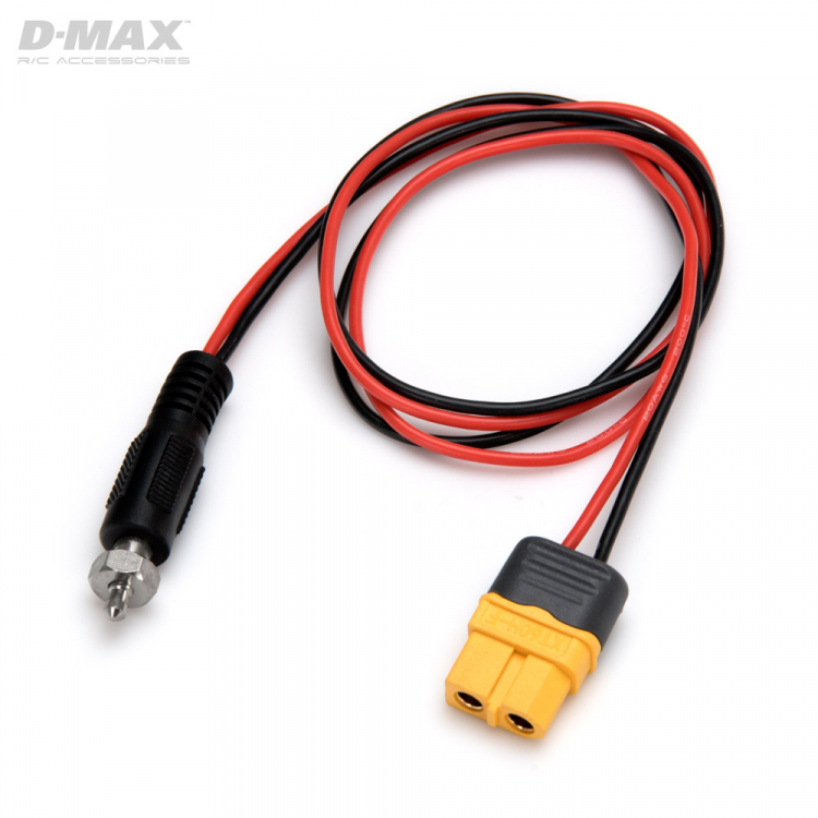 LADEKABEL HÅNDGLØDER TIL XT60 20AWG 500mm