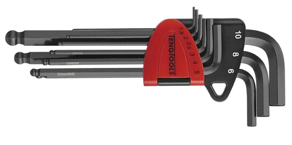 SEKSKANTNØKKEL - UNBRAKO 1499MM -1,5/10MM - TENG TOOLS