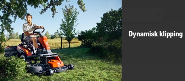 HUSQVARNA R200IX AWD BAT. RIDER INKL.AGREG. 94CM OG LADER - Bilde 3