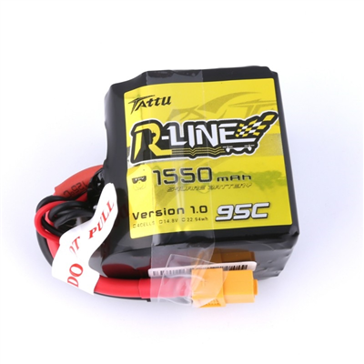 GENS ACE 4S-1550-95C-TATTU R-LINE XT60 SQ