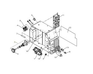 VIFTE M/FESTE EMP205IC ESAB