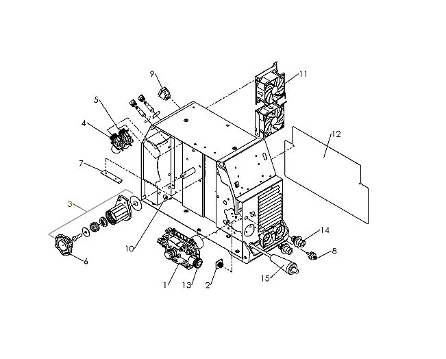 VIFTE M/FESTE EMP205IC ESAB