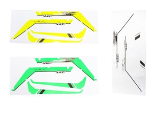 YELLOW/GREEN/WHITE STICKERS
