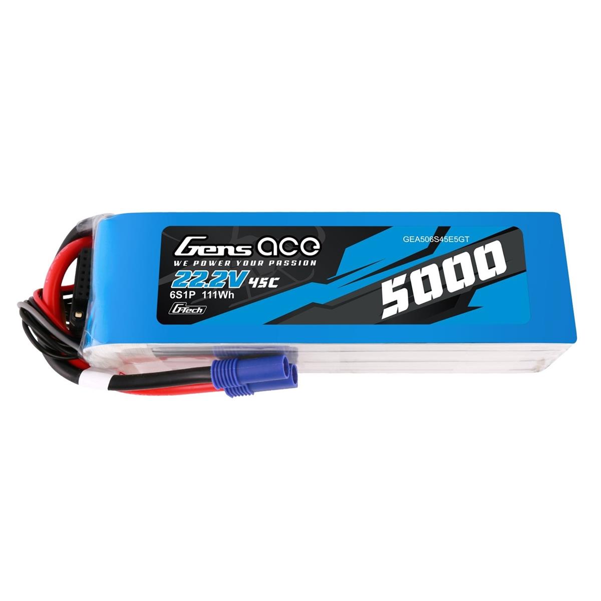 GENS ACE 6S-5000-45C - EC5 -G-TECH