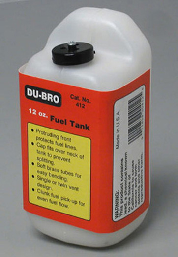 FUELTANKE DUBRO 360ML 12 OZ 137*57*65MM 13412
