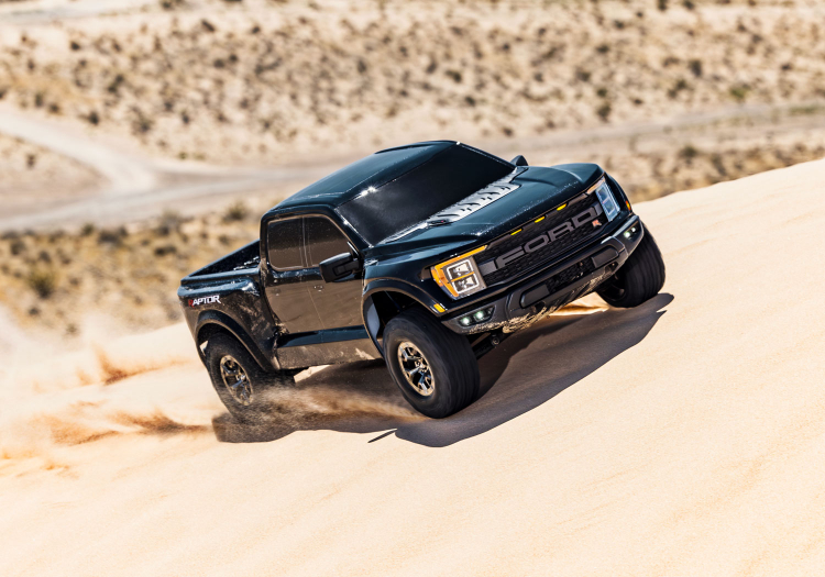 FORD F-150 RAPTOR-R 4WD RTR BLACK- TRAXXAS