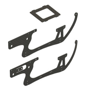 CARBON SIDEFRAMES SET LOGO 200