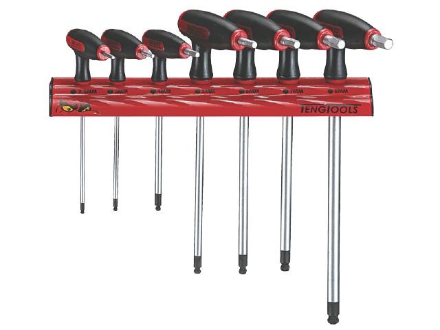 SEKSKANTNØKKEL VEGGSTATIV - TENG TOOLS WRTX07AF
