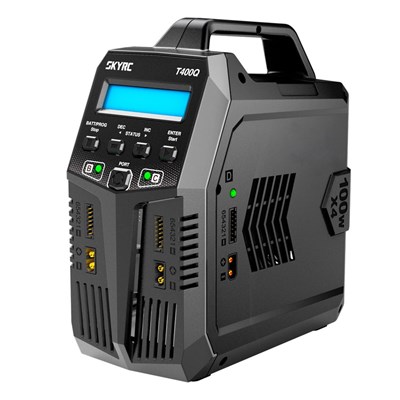 SKYRC T400Q 12/220V 4x100W COMPUTERLADER