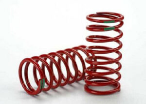STØTDEMPERFJÆRER 3.5 GRØNN (90MM) STD BAK - REVO - TRAXXAS