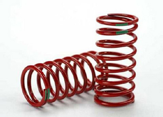STØTDEMPERFJÆRER 3.5 GRØNN (90MM) STD BAK - REVO - TRAXXAS