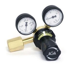 REGULATOR ARGON / MISON / NITROGEN/HELIUM - UNICONTROL 500 0-10 BAR  - AGA 213007280
