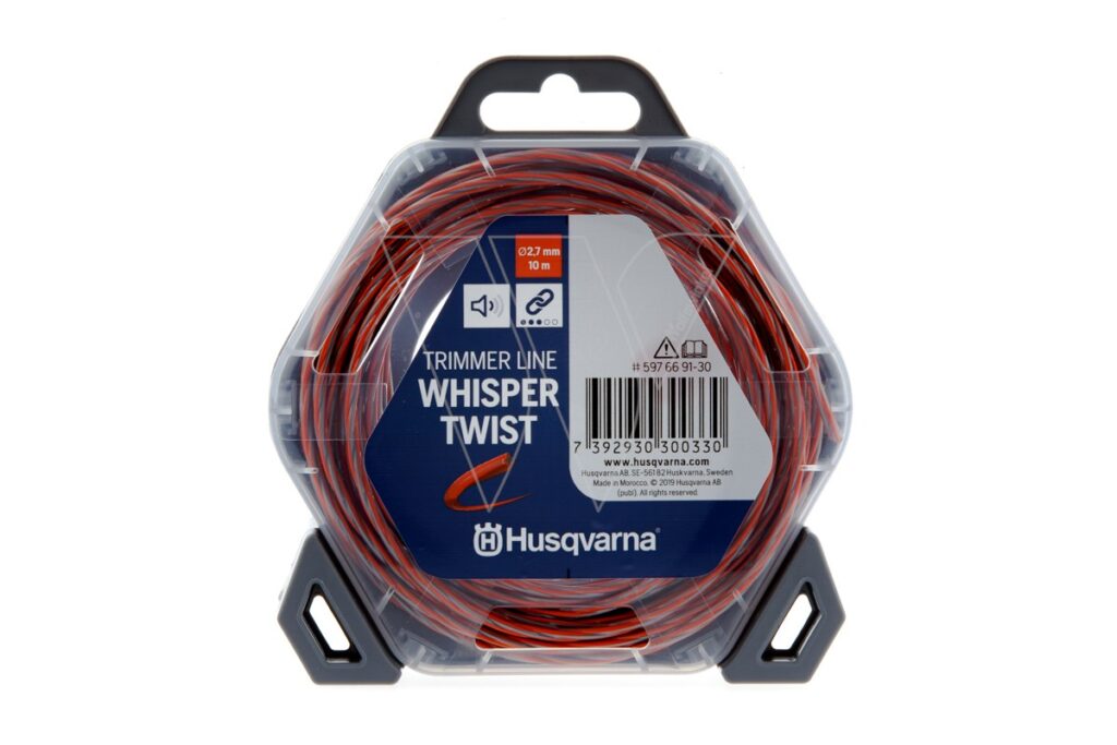 HQ TRIMMERTRÅD 2,7MM 10M WHISPER TWIST