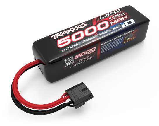 TRAXXAS 14,8V 5000mAh 25C ID-KONTAKT 4s