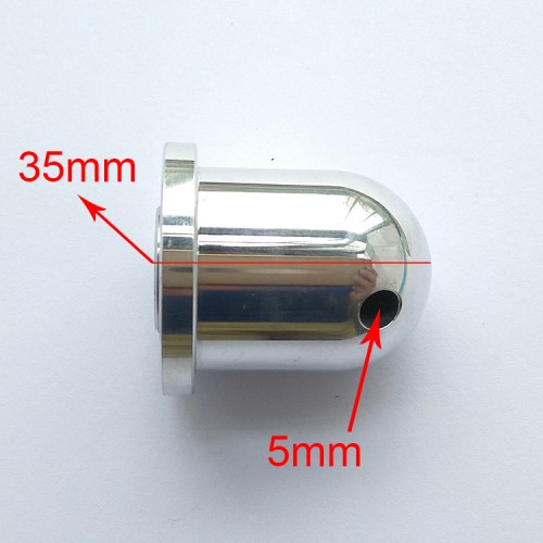 ALUMINIUM SPINNER/PROP NUT M8X1 FOR DLE20/ENYA FS120 ALL YS 4-STROKE ENGINE - Bilde 3