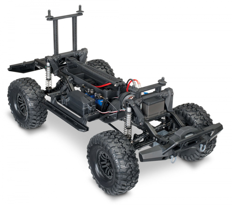 LAND ROVER DEFENDER SCALE & TRAIL 4WD RØD- TRAXXAS (TRX82256-4-RED)
