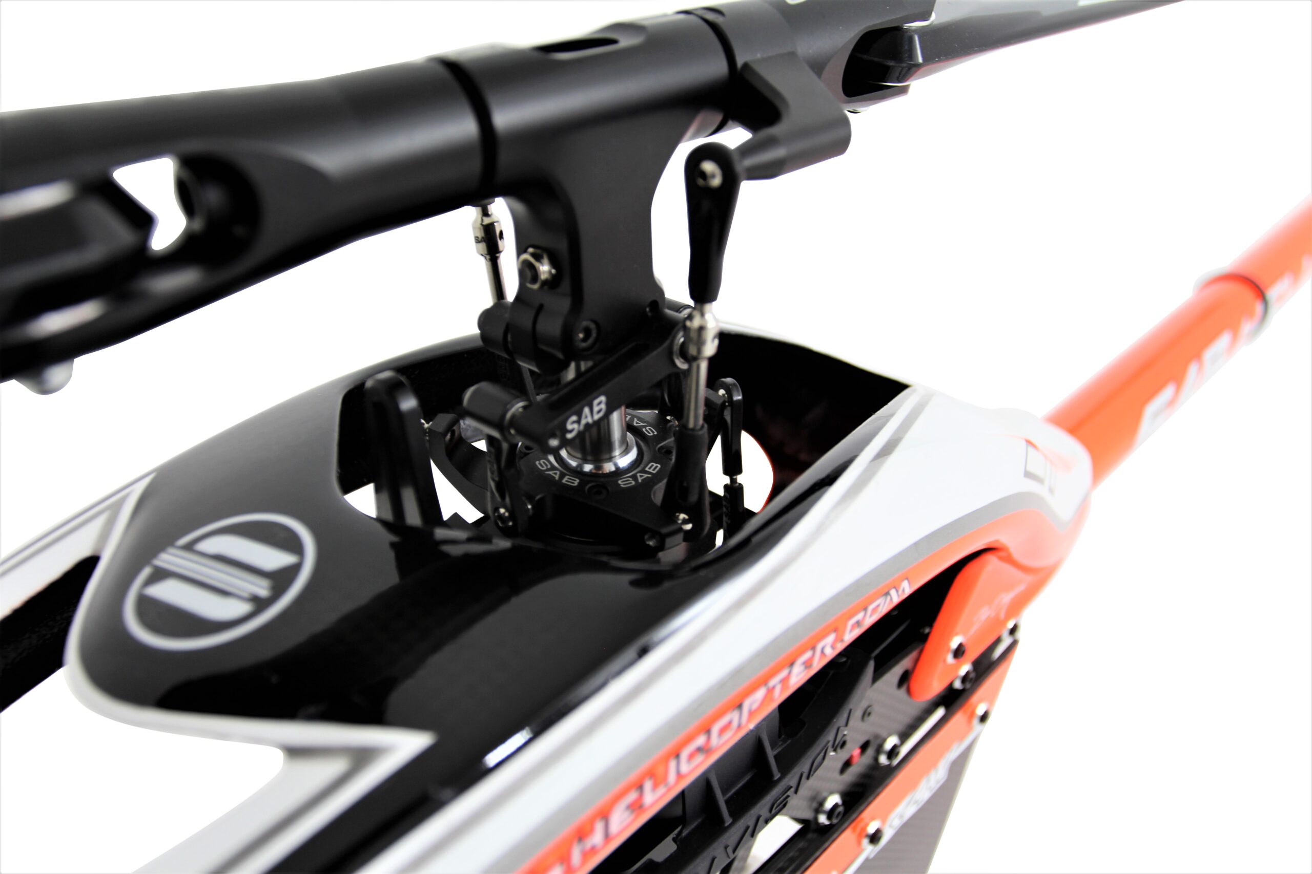 GOBLIN RAW 700 WHITE/ORANGE KIT W/BLADES - Bilde 3