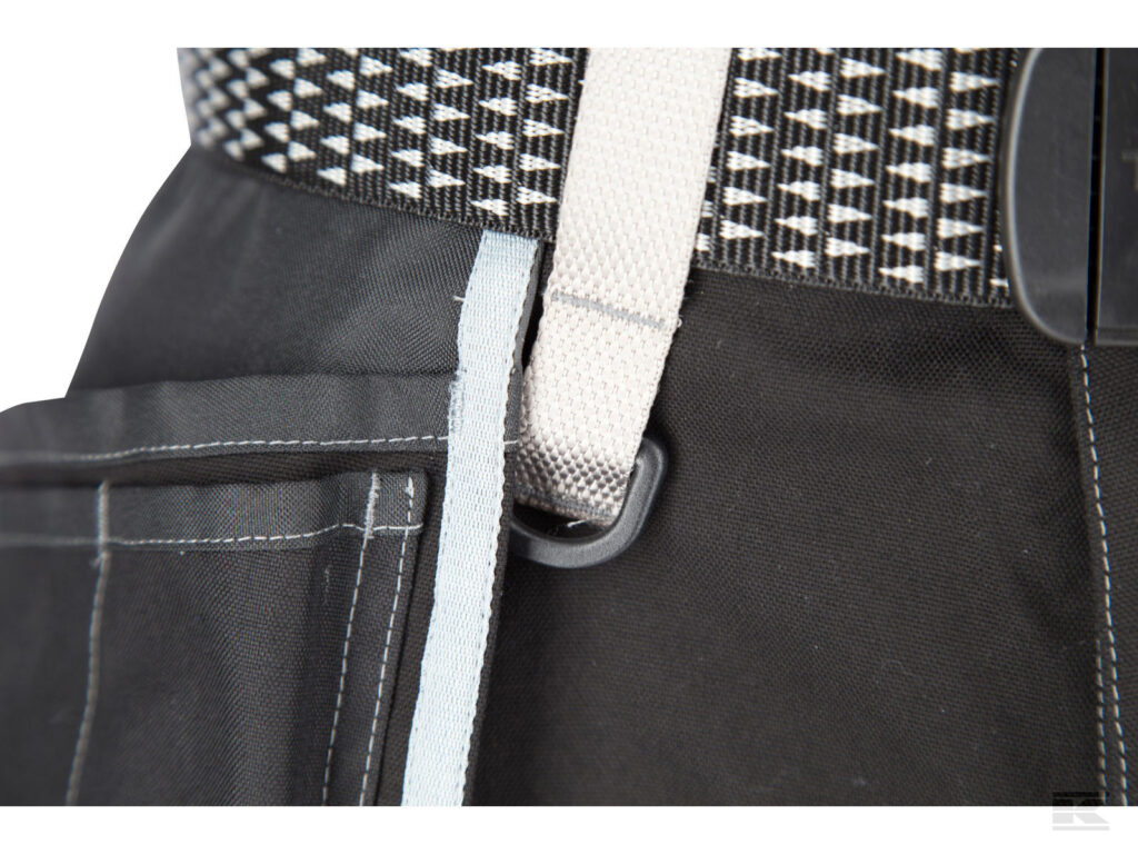BUKSE HÅNDVERK STRETCH SORT M livv.82-92cm