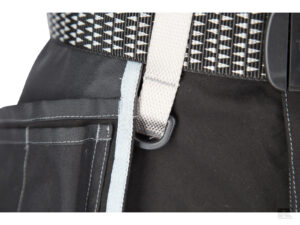 BUKSE HÅNDVERK STRETCH SORT M  livv.82-92cm