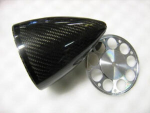 CARBON SPINNER Ø146 - L=180MM SUPERLETT