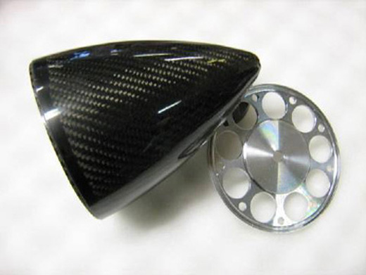 CARBON SPINNER Ø146 - L=180MM SUPERLETT