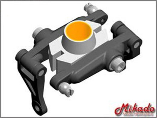 Aluminium washout fully ball-raced