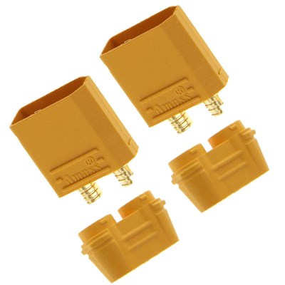 XT90 MALE/REGULATORSIDE 2PK.