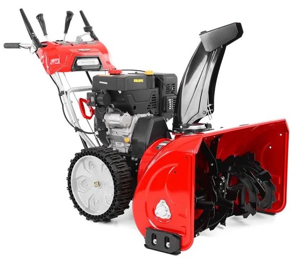 SNØFRESER HJUL HECHT 87CM 375CC 13HP EL.START - Bilde 1