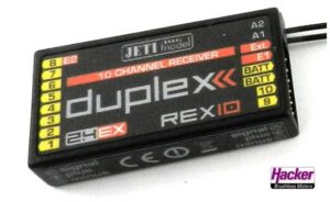 JETI DUPLEX REX 10 MOTTAKER 2.4EX