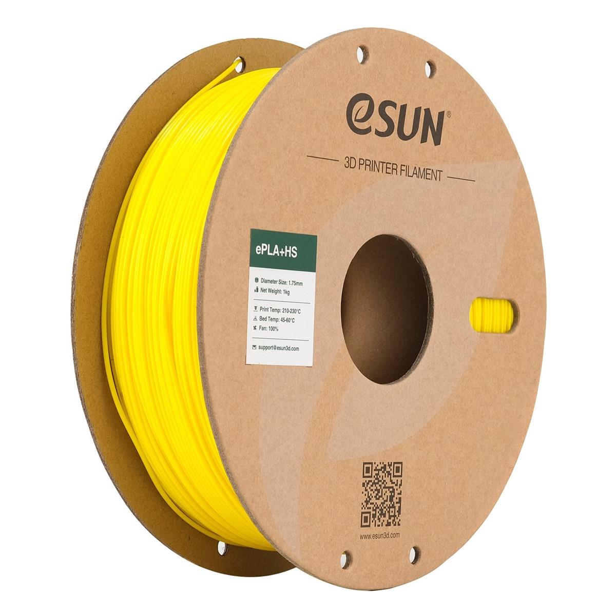 eSUN PLA+ HS 1.75mm - 1kg - Yellow - Bilde 1