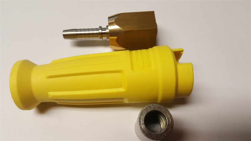 SLANGEKOBLING GUL M/SVIVEL EASY LOCK KÄRCHER