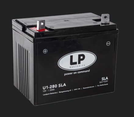 BATTERI 12V 24Ah LP POWER OF COMMAND +venstre