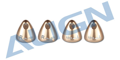 ALIGN PROPELLER NUT FOR MR25 CHAMPAGNE 4PCS