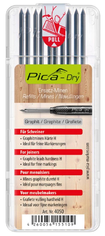 RESERVESTIFT GRAFIT HARD 10 PK - PICA DRY 4050