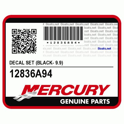 DECALSETT MERCURY 9,9