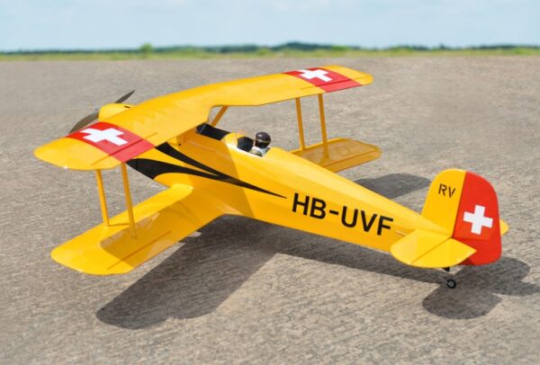BLACK HORSE BUCKER BU131 JUNGMAN 1.2 1850MM GP/EP ARF - Bilde 5