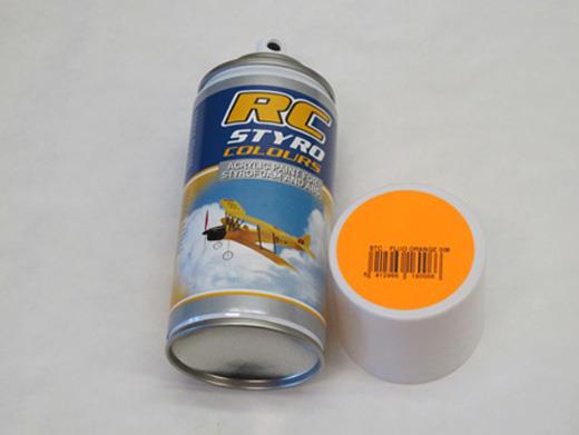 STYRO-COLOUR FL.ORANGE (150ML)