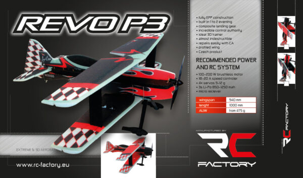 REVO P3 BLACK RC FACTORY - Bilde 2